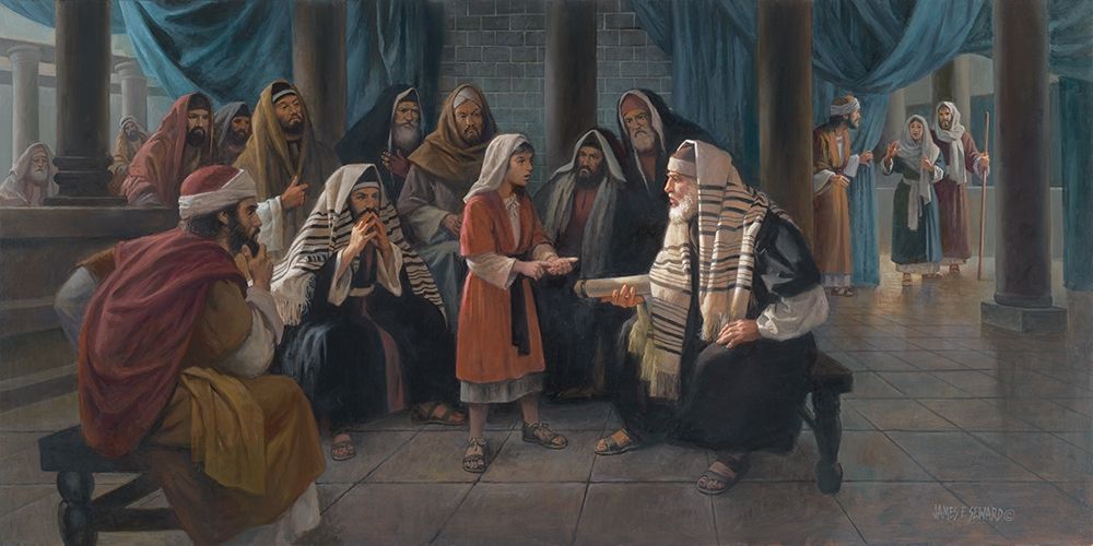My Fathers Business art print by James Seward for $57.95 CAD