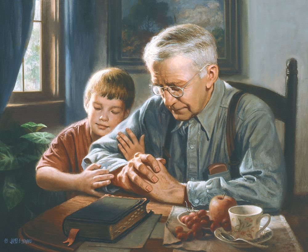 The Prayer art print by James Seward for $57.95 CAD