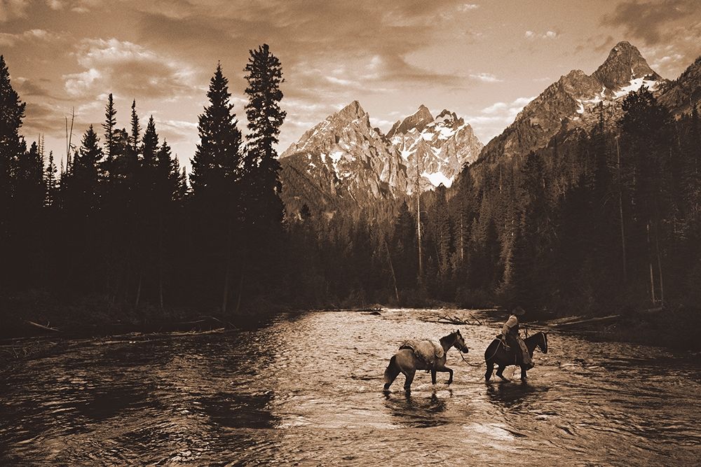 River Crossing I art print by Robert Dawson for $57.95 CAD