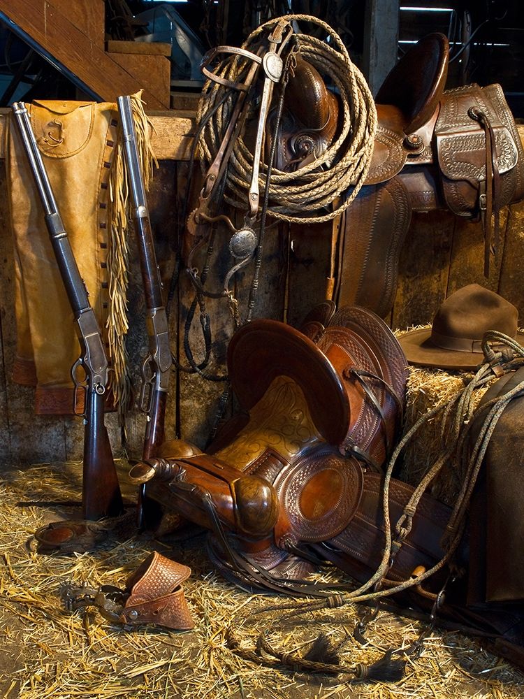 Ranchers Tack Room art print by Robert Dawson for $57.95 CAD