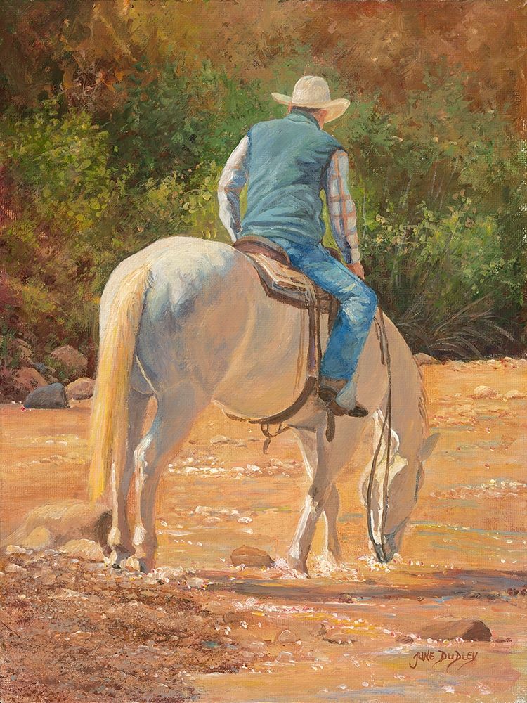 A Cool Drink art print by June Dudley for $57.95 CAD