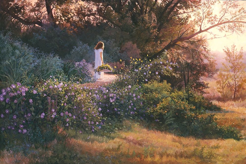 Morning Stroll art print by June Dudley for $57.95 CAD