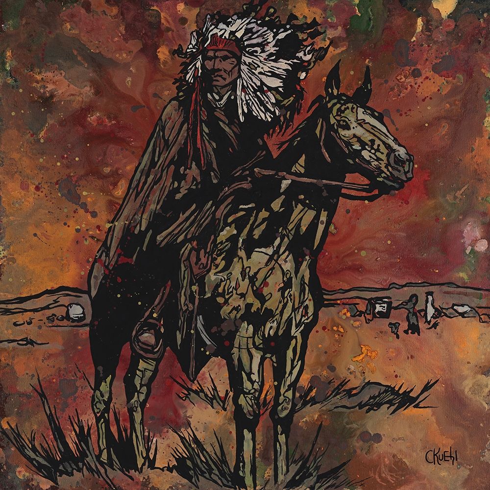 Sioux Rider art print by Cody Kuehl for $57.95 CAD