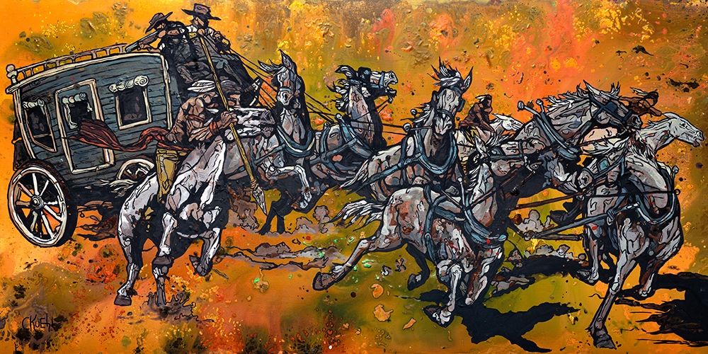 Stage Run art print by Cody Kuehl for $57.95 CAD