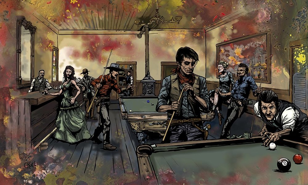 Pool Hall art print by Cody Kuehl for $57.95 CAD