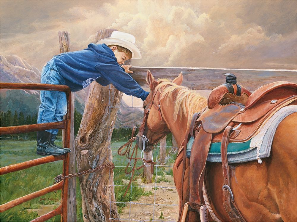 Give Me A Chance art print by June Dudley for $57.95 CAD