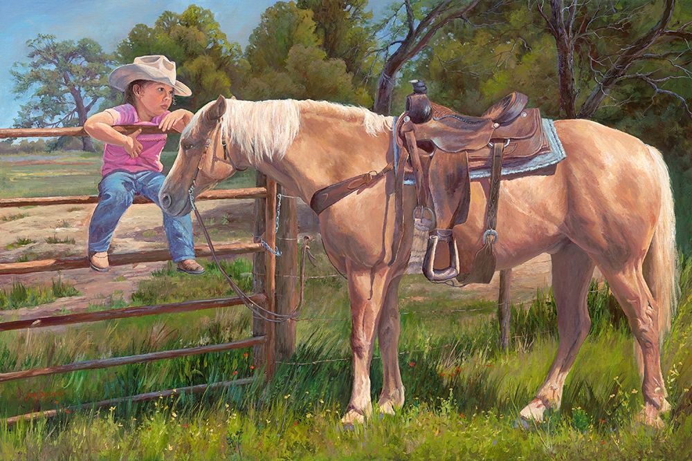 If Only I Could art print by June Dudley for $57.95 CAD