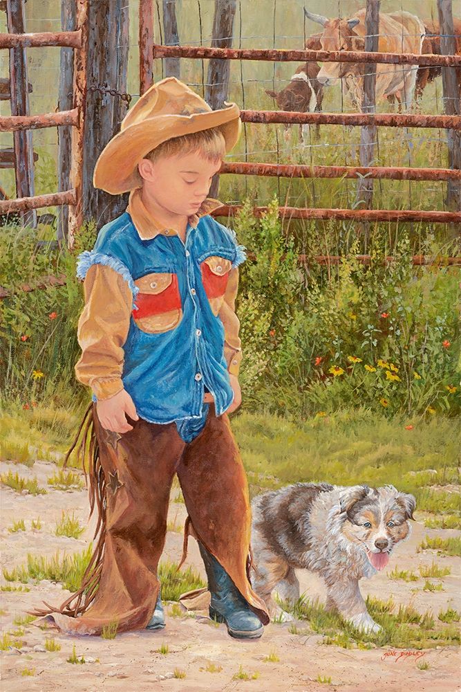 Boss Man art print by June Dudley for $57.95 CAD