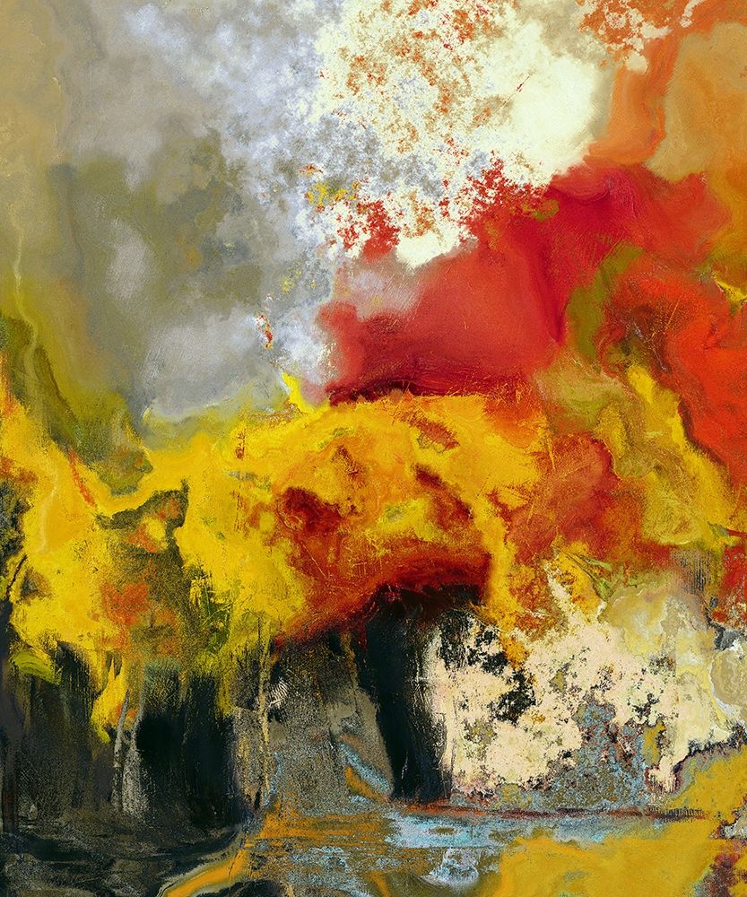 Lava Flow I art print by Ronald Bolokofsky for $57.95 CAD