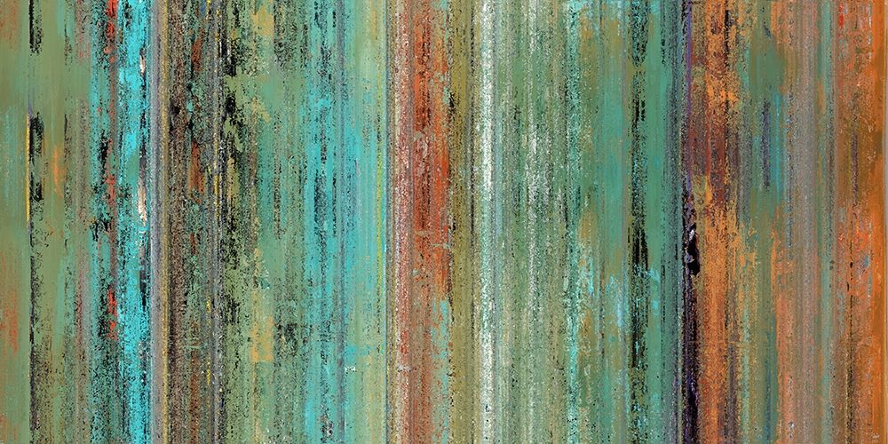 Patina Rainfall II art print by Ronald Bolokofsky for $57.95 CAD