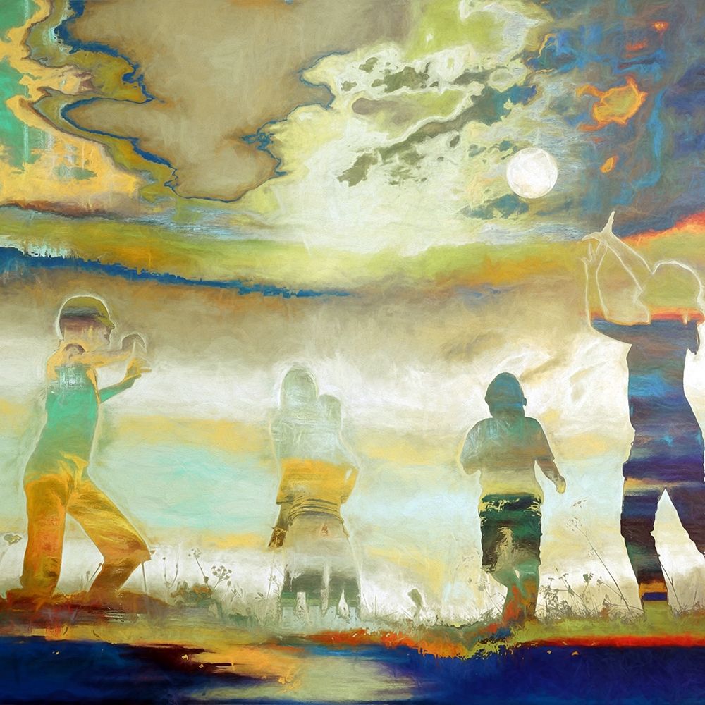 Playing with the Moon art print by Ronald Bolokofsky for $57.95 CAD