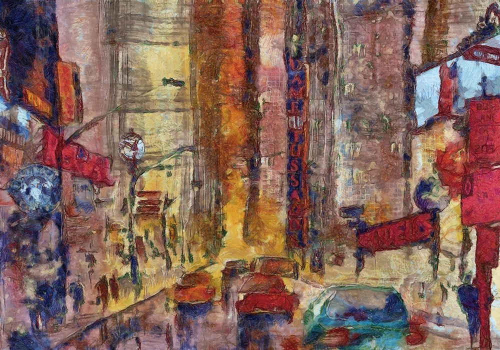 Hollywood Blvd art print by Ronald Bolokofsky for $57.95 CAD