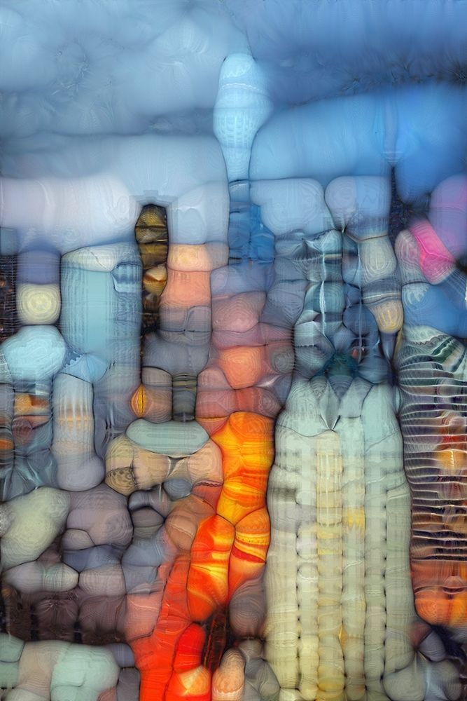 Blob City I art print by Ronald Bolokofsky for $57.95 CAD