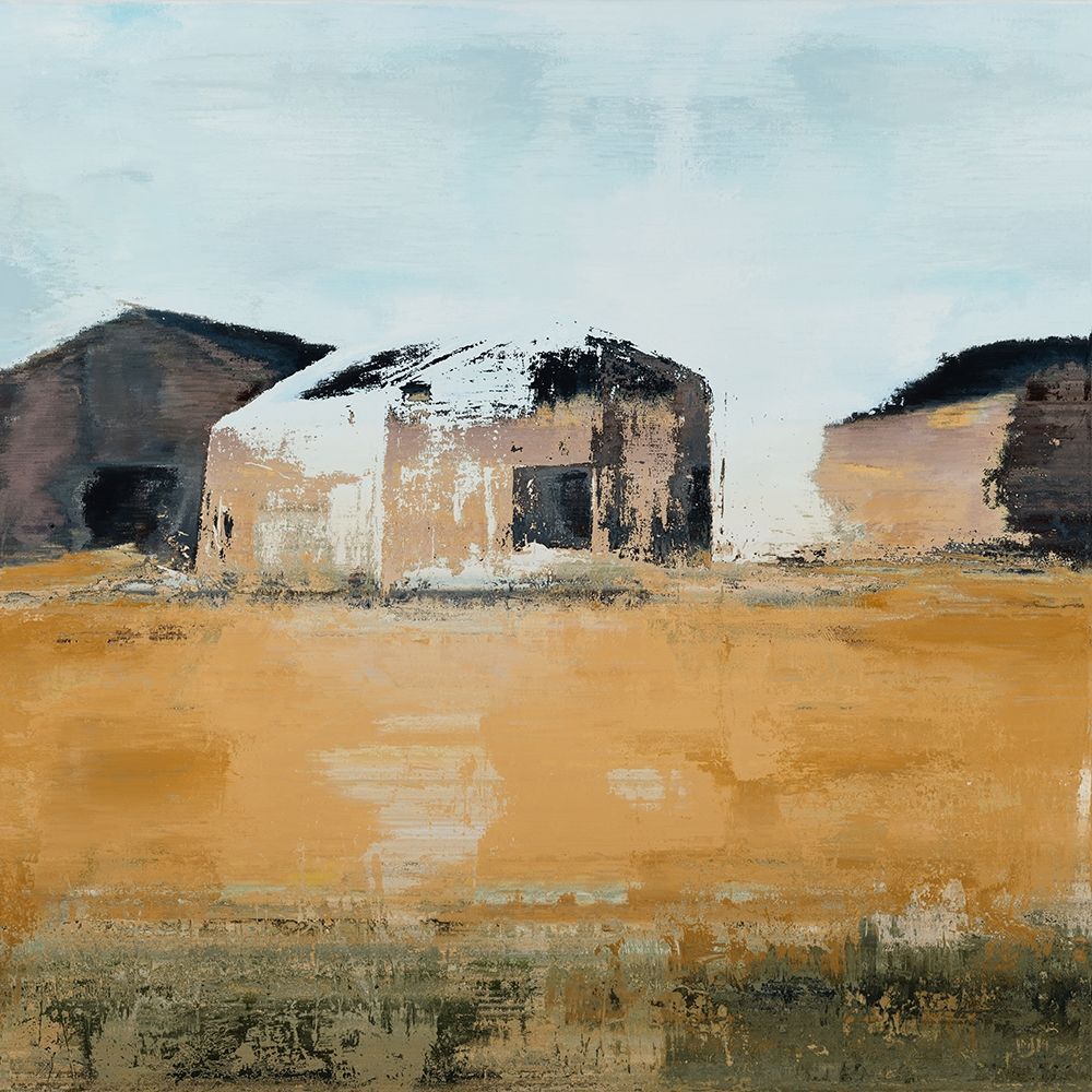 Cabins art print by Ronald Bolokofsky for $57.95 CAD