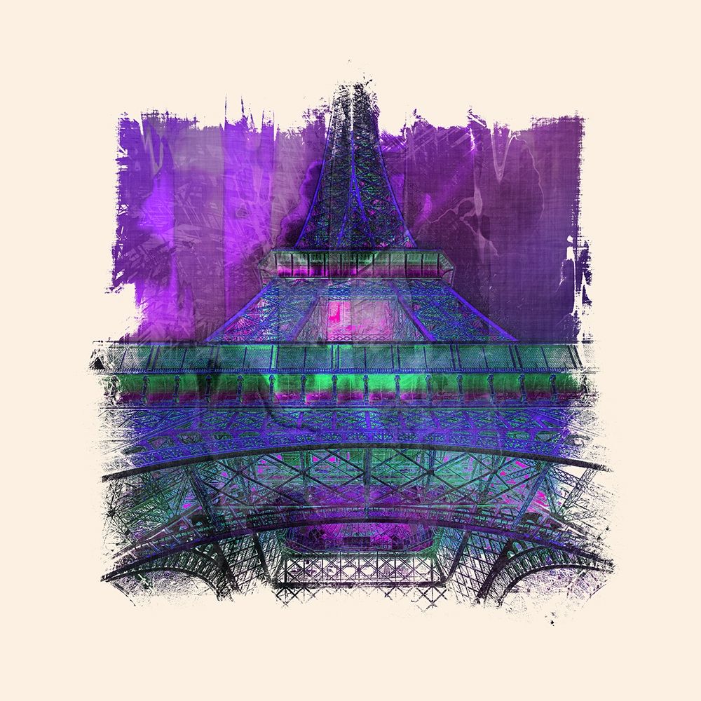 Eiffel Madness II art print by Ronald Bolokofsky for $57.95 CAD