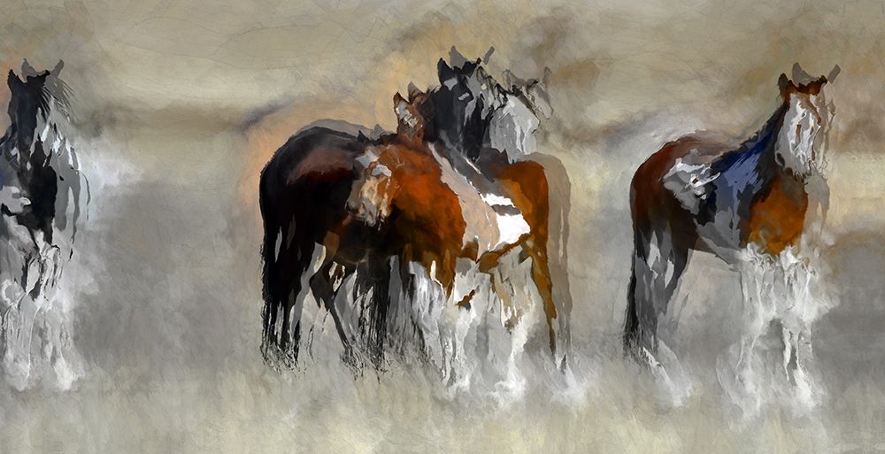 Grass Lands Splatter art print by Ronald Bolokofsky for $57.95 CAD
