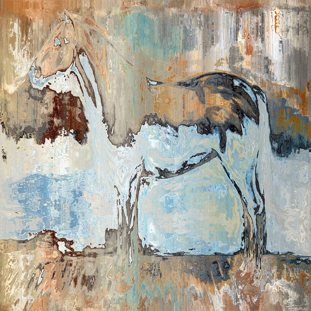 Horse On  A Hill art print by Ronald Bolokofsky for $57.95 CAD