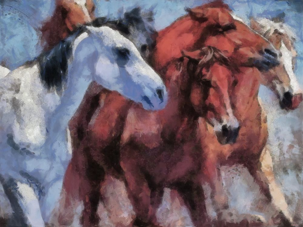 Small Herd art print by Ronald Bolokofsky for $57.95 CAD