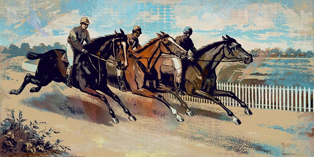 To the Finish Line art print by Ronald Bolokofsky for $57.95 CAD