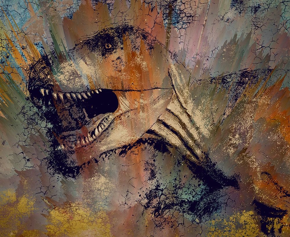 TRex art print by Ronald Bolokofsky for $57.95 CAD