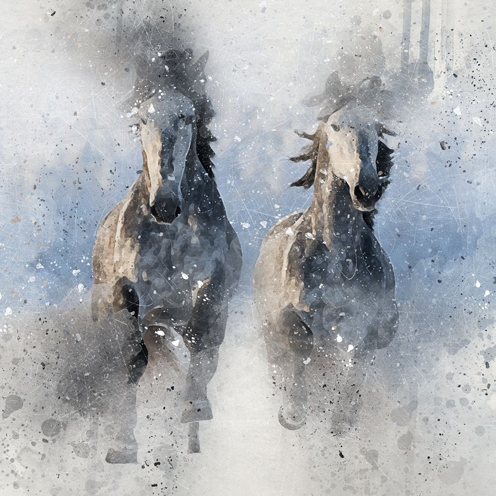 Two Horses More art print by Ronald Bolokofsky for $57.95 CAD