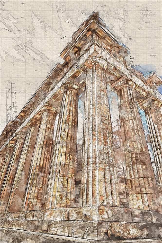 Acropolis III art print by Ronald Bolokofsky for $57.95 CAD