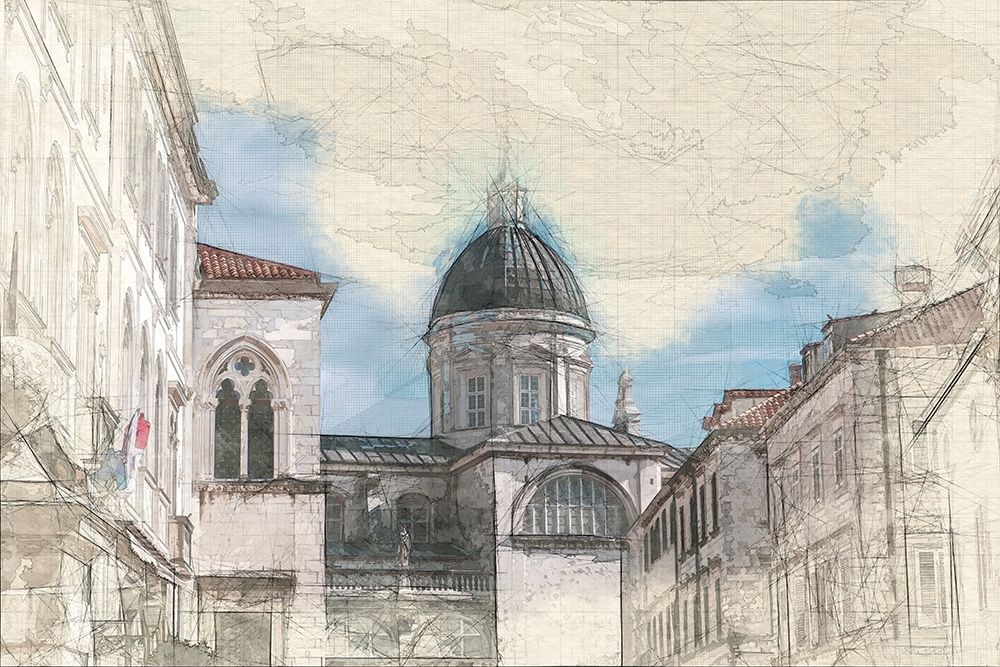 Architecture I art print by Ronald Bolokofsky for $57.95 CAD