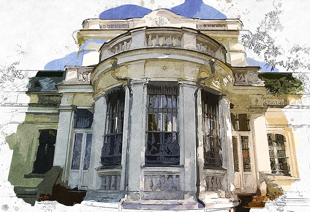 European Architecture I art print by Ronald Bolokofsky for $57.95 CAD