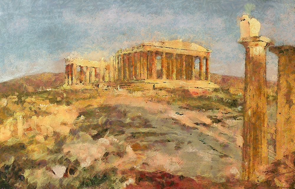 Reminders of a Past Civilization art print by Ronald Bolokofsky for $57.95 CAD
