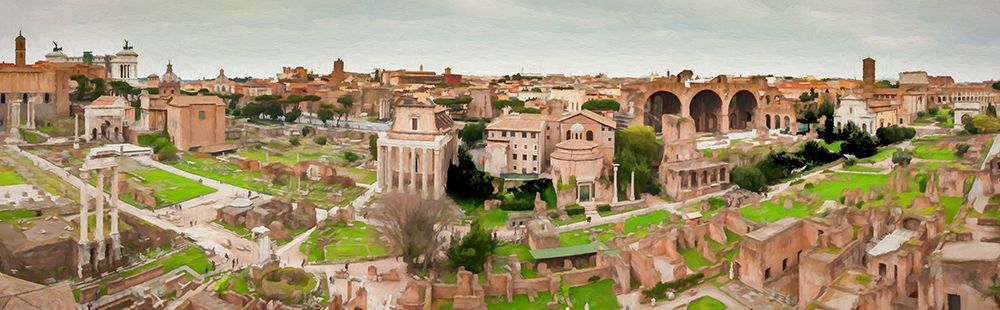 Roman Ruins art print by Ronald Bolokofsky for $57.95 CAD