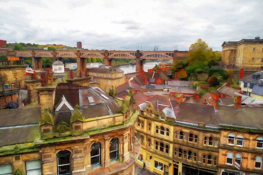 Paris City View art print by Ronald Bolokofsky for $57.95 CAD