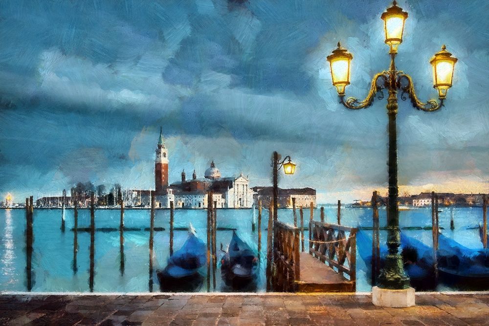 Afternoon in Venice III art print by Ronald Bolokofsky for $57.95 CAD