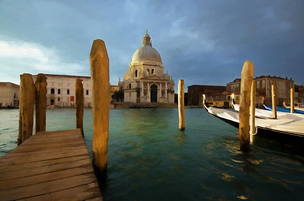 Basilica Santa Maria della Salute art print by Ronald Bolokofsky for $57.95 CAD