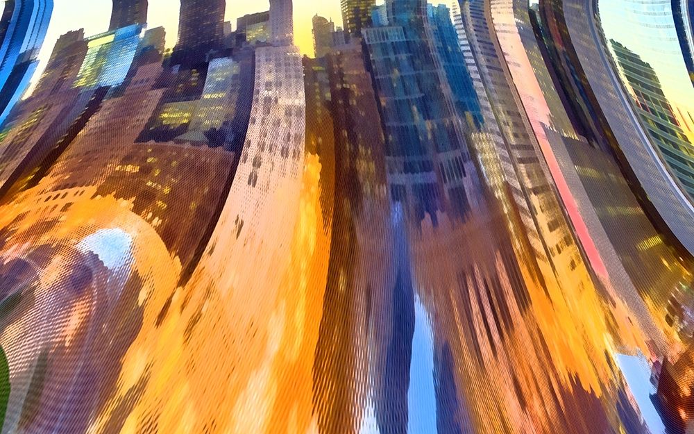 Big City View II art print by Ronald Bolokofsky for $57.95 CAD
