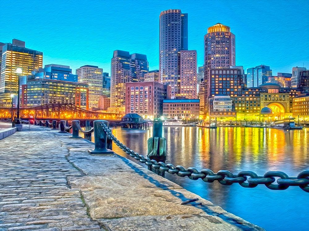 Boston art print by Ronald Bolokofsky for $57.95 CAD