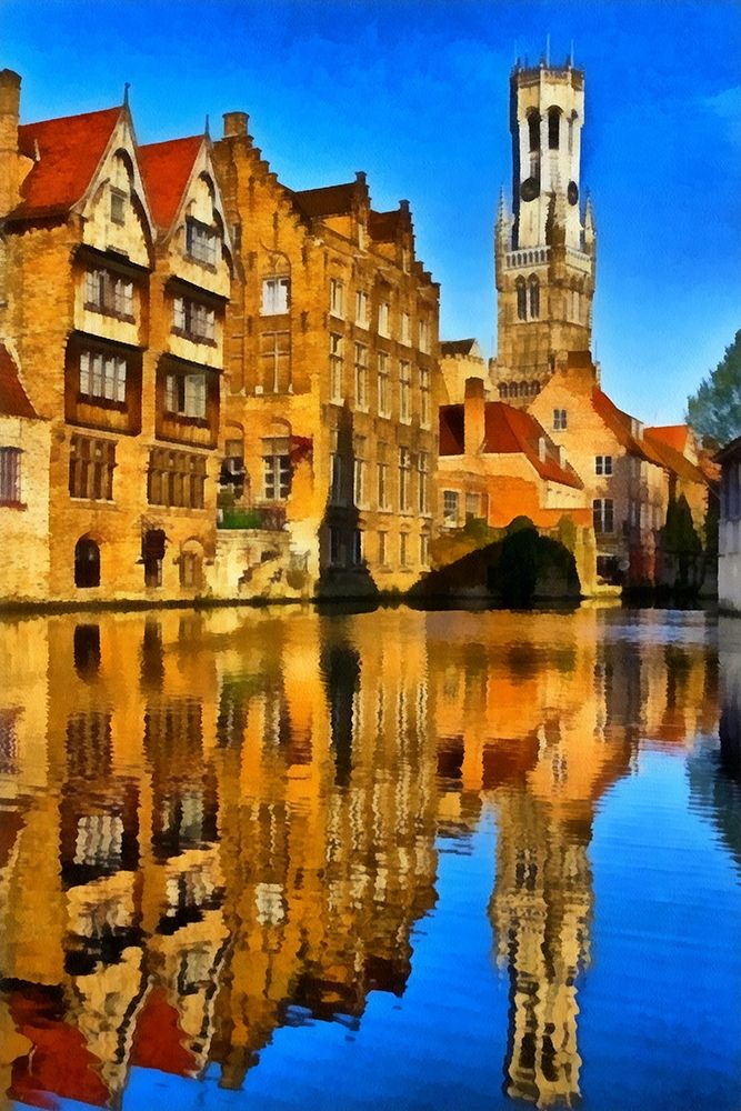 Brugges I art print by Ronald Bolokofsky for $57.95 CAD