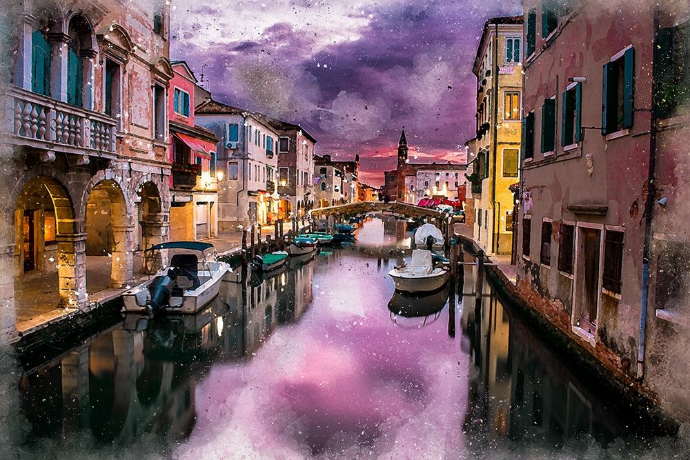 Canal Reflections art print by Ronald Bolokofsky for $57.95 CAD