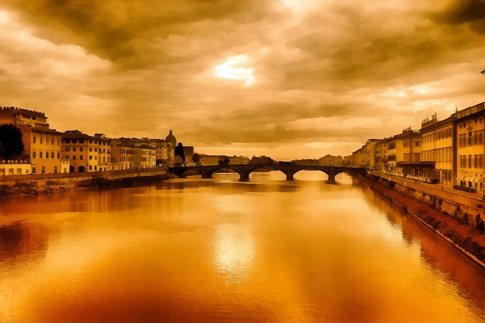 Canal Sunset art print by Ronald Bolokofsky for $57.95 CAD
