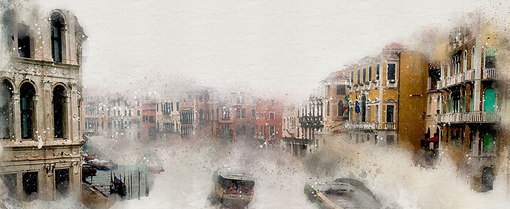 Fog On the Canal art print by Ronald Bolokofsky for $57.95 CAD