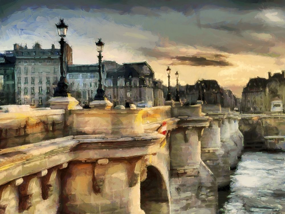 Le Pont-Neuf art print by Ronald Bolokofsky for $57.95 CAD