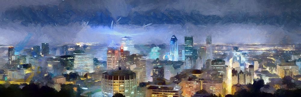 Montreal art print by Ronald Bolokofsky for $57.95 CAD