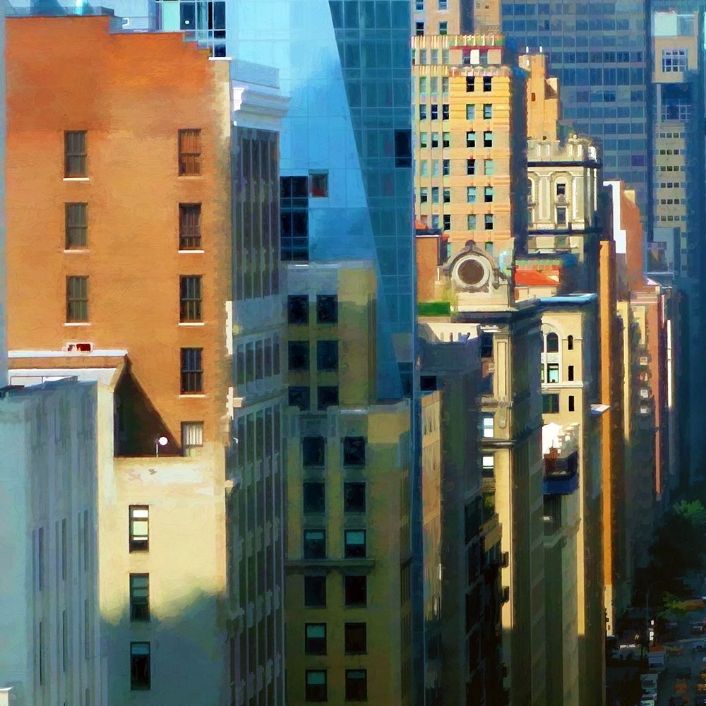 New York City Shadows art print by Ronald Bolokofsky for $57.95 CAD