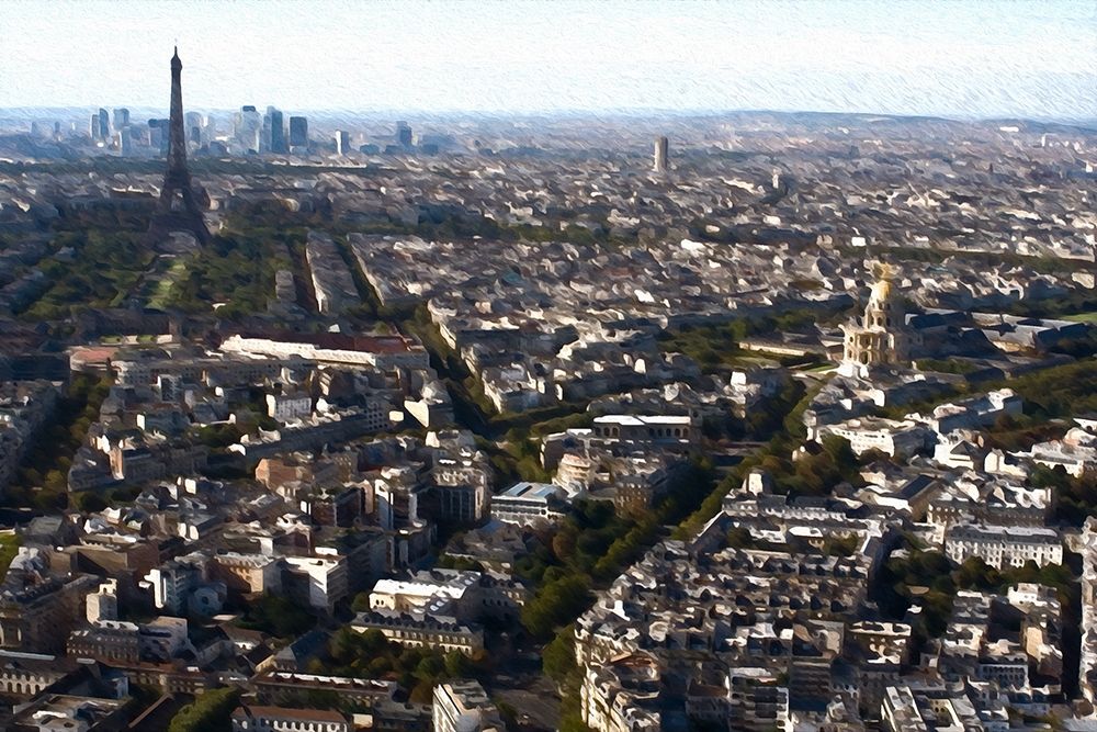 Paris View II art print by Ronald Bolokofsky for $57.95 CAD