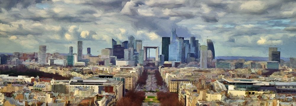 Paris View III art print by Ronald Bolokofsky for $57.95 CAD