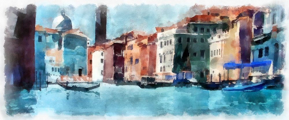 Riding the Canal art print by Ronald Bolokofsky for $57.95 CAD