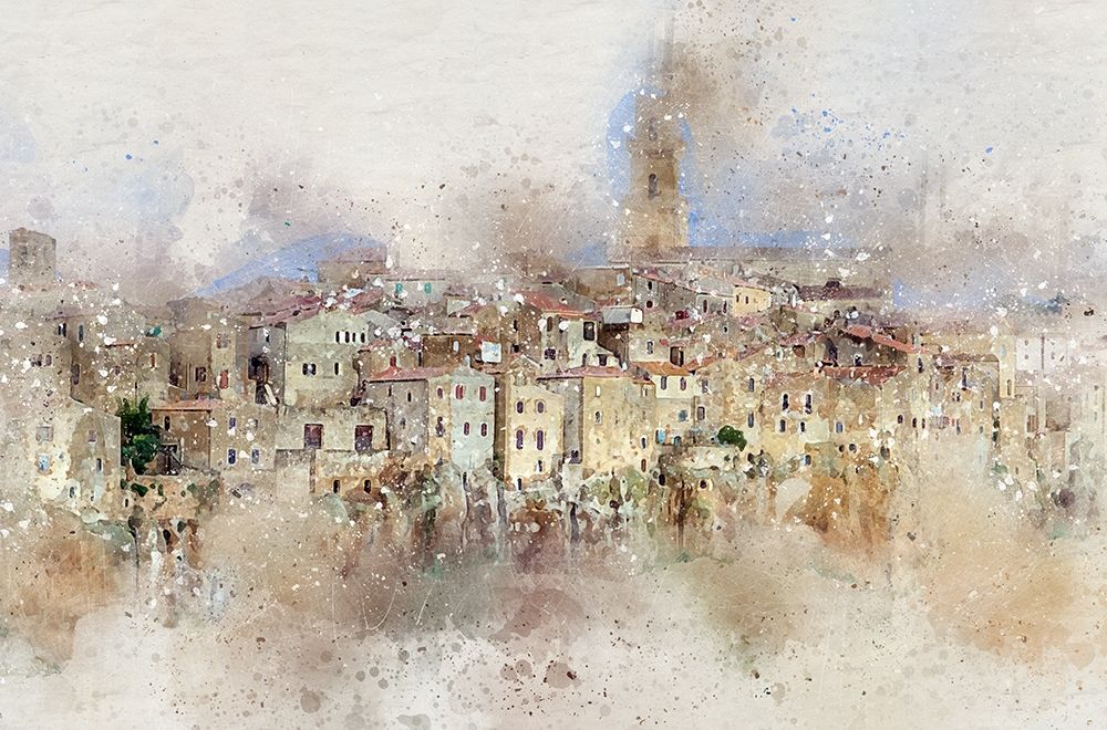 Pitigliano II art print by Ronald Bolokofsky for $57.95 CAD