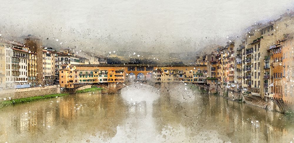 Ponte Vecchio II art print by Ronald Bolokofsky for $57.95 CAD
