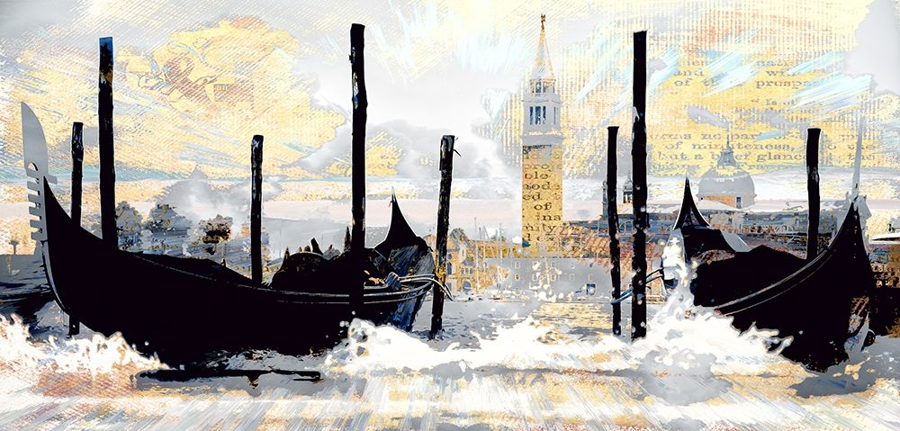 Rough Gondola Waters art print by Ronald Bolokofsky for $57.95 CAD