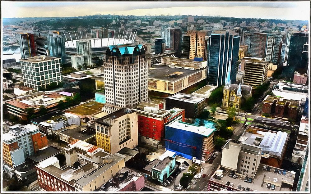 Vancouver art print by Ronald Bolokofsky for $57.95 CAD