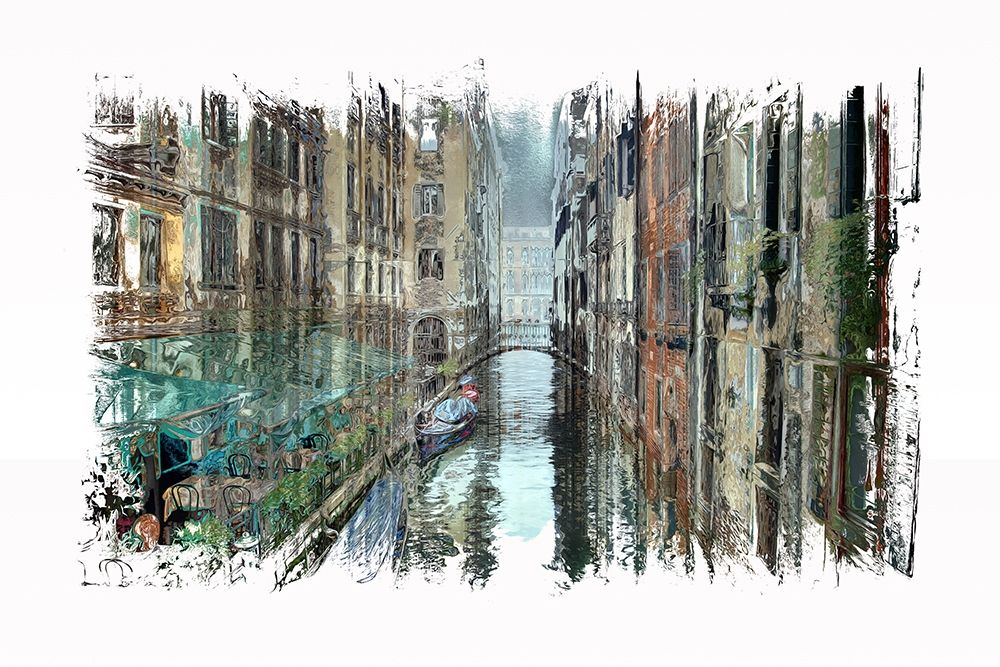 Venice Cafe I art print by Ronald Bolokofsky for $57.95 CAD